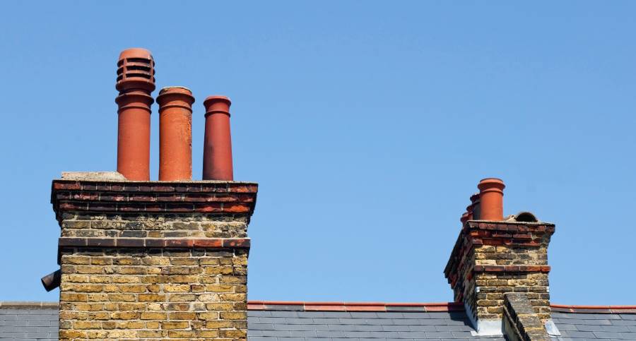 Victorian chimney stacks